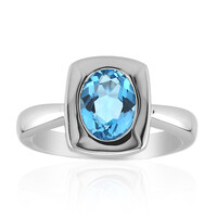Anello in argento con Topazio Marambaia