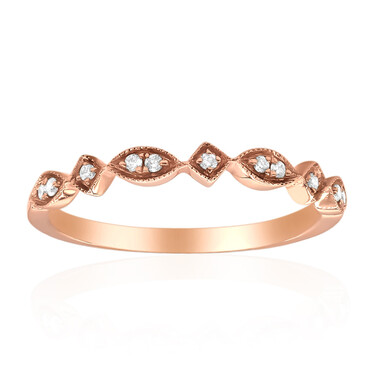 Anello in oro con Diamante SI1 (H) (CIRARI)