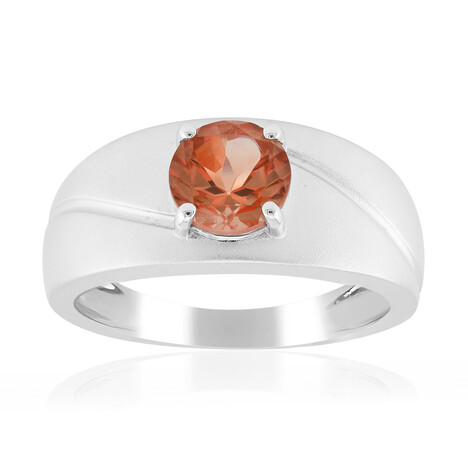 Zilveren ring met een Oregon zonnesteen