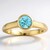 9K Ratanakiri Zircon Gold Ring (de Melo Gold)