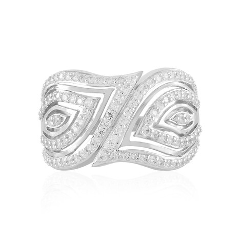 Anillo en plata con Zircón (de Melo Essence)