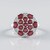 Anello in argento con Rubino del Madagascar