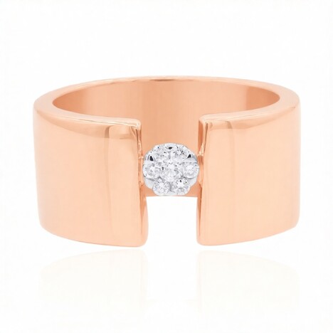 Bague en argent et Diamant I1 (G)