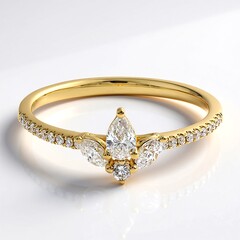 Anello in oro con Diamante SI1 (H)
