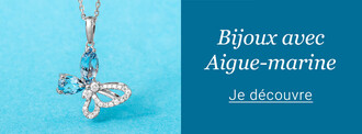 Bijoux avec Aigue marine