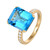 Marambaia Topaz Silver Ring