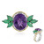 Amethyst-Silberring (Gems en Vogue)