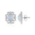 Boucles d'oreilles en argent et Opale Welo