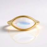 Anillo en plata con Ópalo Welo AAA (de Melo Essence)