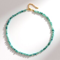 Collana in argento con Grandidierite