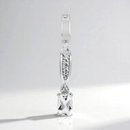 Ciondolo in argento con Petalite