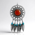 Ciondolo in argento con Corniola (Jones Lee)