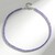 Collana in argento con Tanzanite
