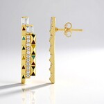 Orecchini in argento con Zircone (SAELOCANA)