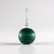 Malachite Silver Pendant (MONOSONO COLLECTION)