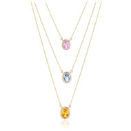 Saphir-Goldcollier