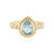 Sky Blue Topaz Silver Ring