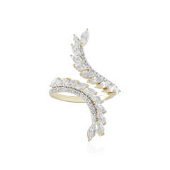Bague en or et Zircon (de Melo)