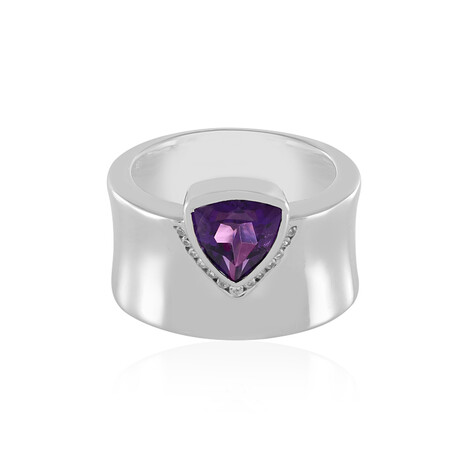 Sibirischer Amethyst-Silberring (de Melo)