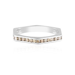 Anillo en oro con Diamante champán I2 (de Melo Gold)