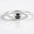Anello in argento con Diamante Nero