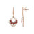 Zircon Silver Earrings (Adela Silber)