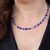 Collana in argento con Sodalite