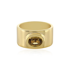 Anello in argento con Zircone Giallo