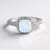 Anello in argento con Opale di Welo
