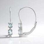 Orecchini in argento con Ambligonite