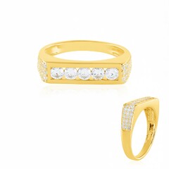 Anillo en plata con Zircón (de Melo Essence)