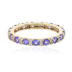 Anillo en oro con Tanzanita (La Revelle)