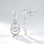 Orecchini in argento con Zircone