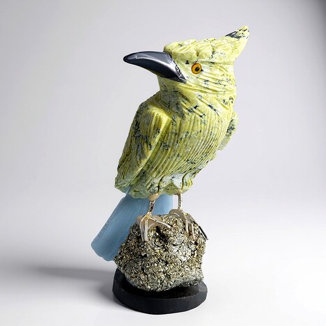 Figura in ottone con Gemma