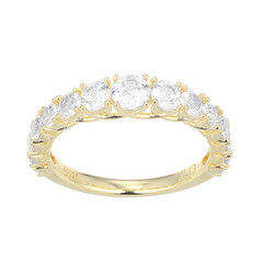 Zilveren ring met een zirkoon