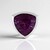Ciondolo in argento con Fluorite Rosa (MONOSONO COLLECTION)