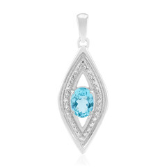 Blauer Apatit-Silberanhänger (de Melo Essence)