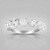 Anello in argento con Topazio Bianco