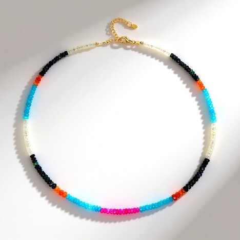 Collier en argent et Opale Welo