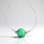 Collana in argento con Crisocolla
