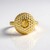 Anello in argento con Citrino (MONOSONO COLLECTION)