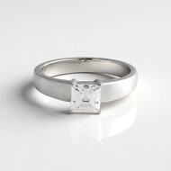 Bague en argent et Zircon