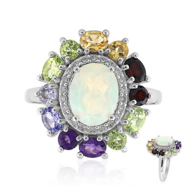 Welo-Opal-Silberring