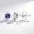 Orecchini in argento con Tanzanite