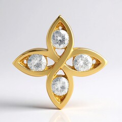 Ciondolo in oro con Diamante SI1 (G)