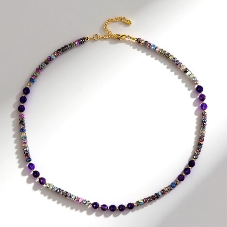 Collana in argento con Zaffiro Mistico (Riya)