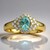 Anello in oro con Tormalina Paraíba (CIRARI)
