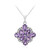 Amethyst-Silberhalskette