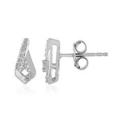 I2 (I) Diamant-Silberohrringe