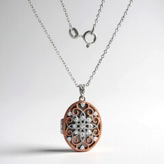 Collana in argento con Zircone (Adela Silber)